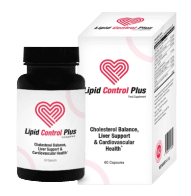 Comprimidos Lipid Control Plus para baixar os níveis de colesterol mau