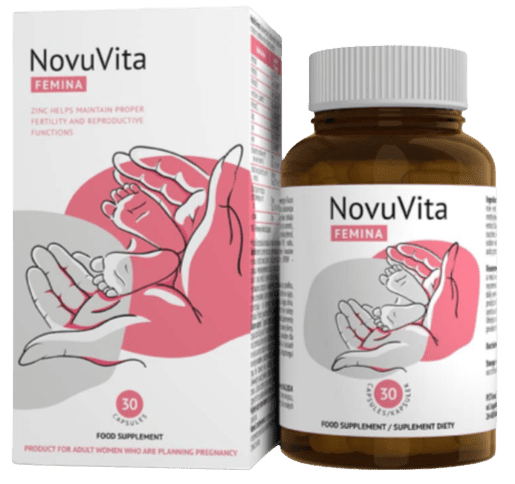 NovuVita Femina este un supliment eficient pentru femei care acționează asupra fertilității