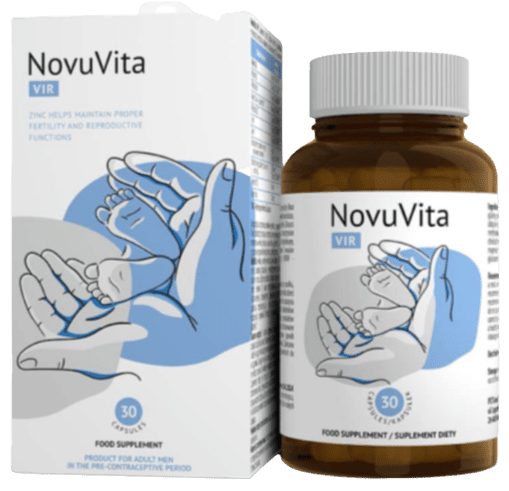 Tabletas de fertilidad NovuVita Vir para hombres