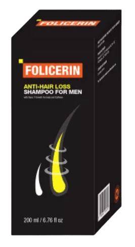 Folicerin shampoo voor mannen