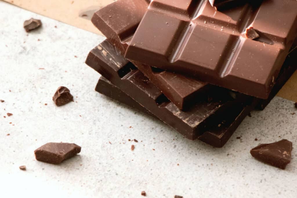 Hvad man ikke skal spise for at tabe sig - chokolade