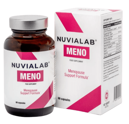 NuviaLab Meno é recomendado a tomar 2 comprimidos por dia